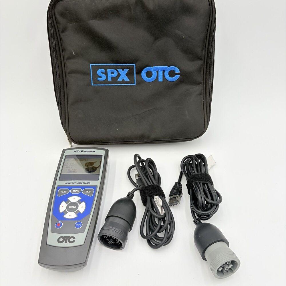 OTC SPX HD Code Reader 6 & 9 Pin Truck Diagnostic Tool w/ Carrying Case